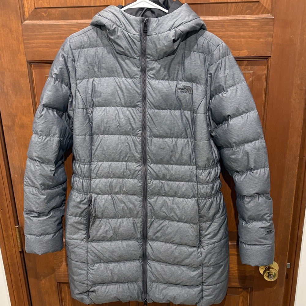 The North Face Women's Heather Gray Gotham Parka II